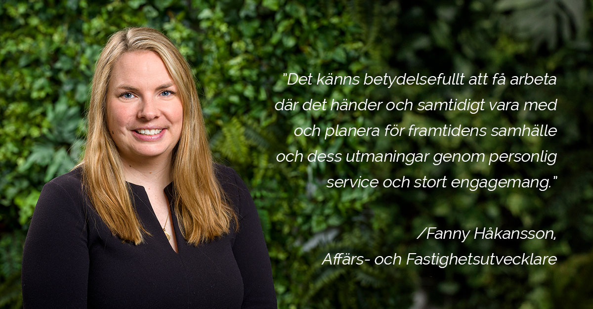 Fanny Håkansson, LW Fastigheter